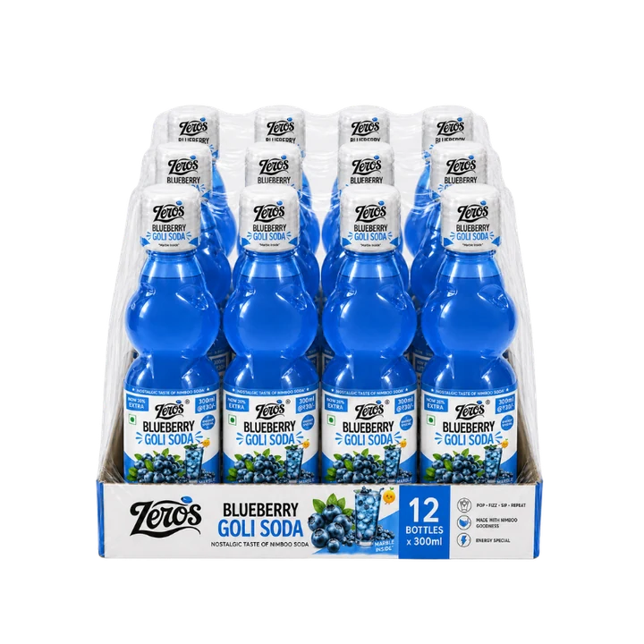 Zeros Blueberry case of 12