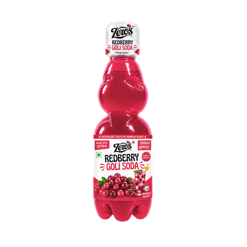 Zeros Redberry Goli Soda